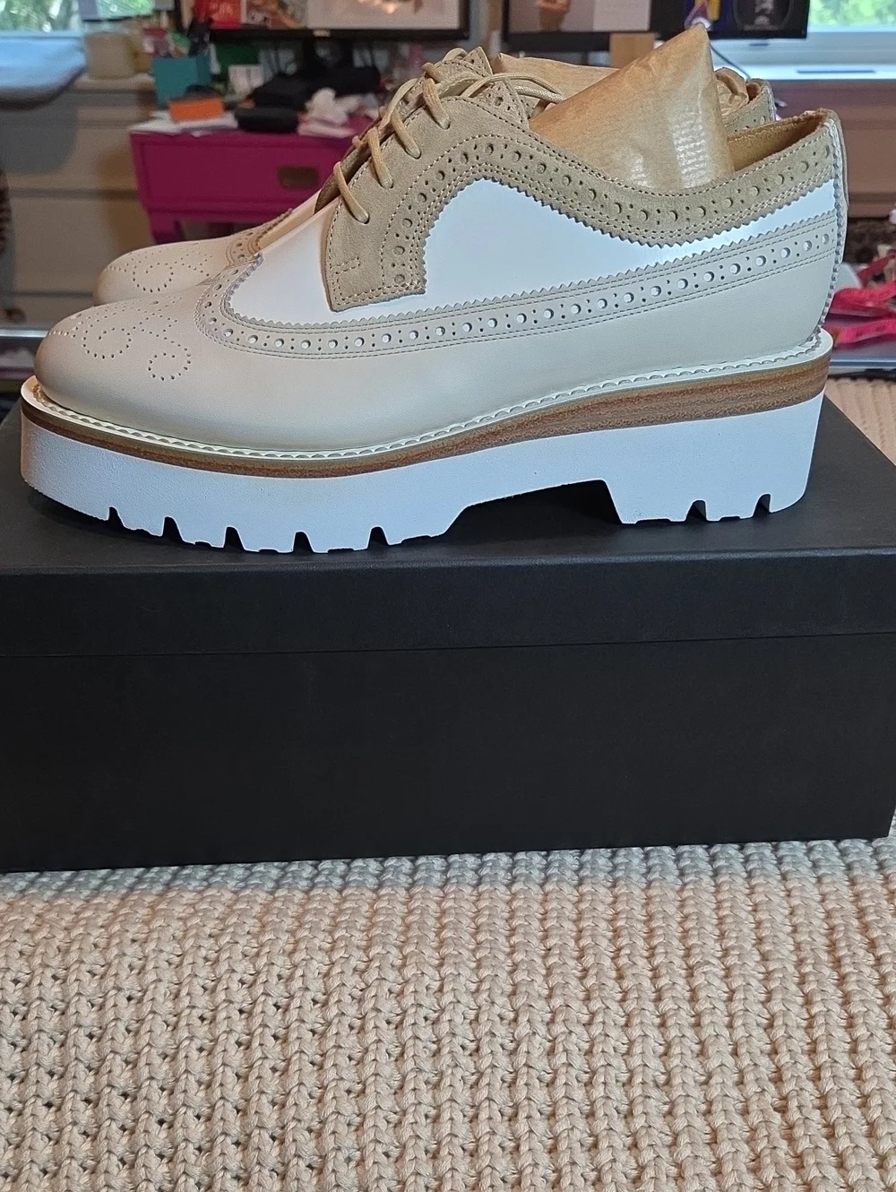 The Office Of Angela Scott Miss Lucy Derby Im Biscotti Size 39.5